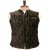 Black Abstract Zipper Waistcoat for Men [Bomber Jacket] 