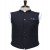 Blue Classic Jute Bandhgala Waistcoat for Men