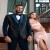 Teal Japanese Embroidered Tuxedo for Men