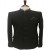 Black Hued Textured Embellished Jodhpuri for Men 