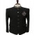 Majestic Black Floral Embroidered Jodhpuri for Men