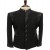 Regal Black Honeycomb Jodhpuri with Zardozi Detailing for Men